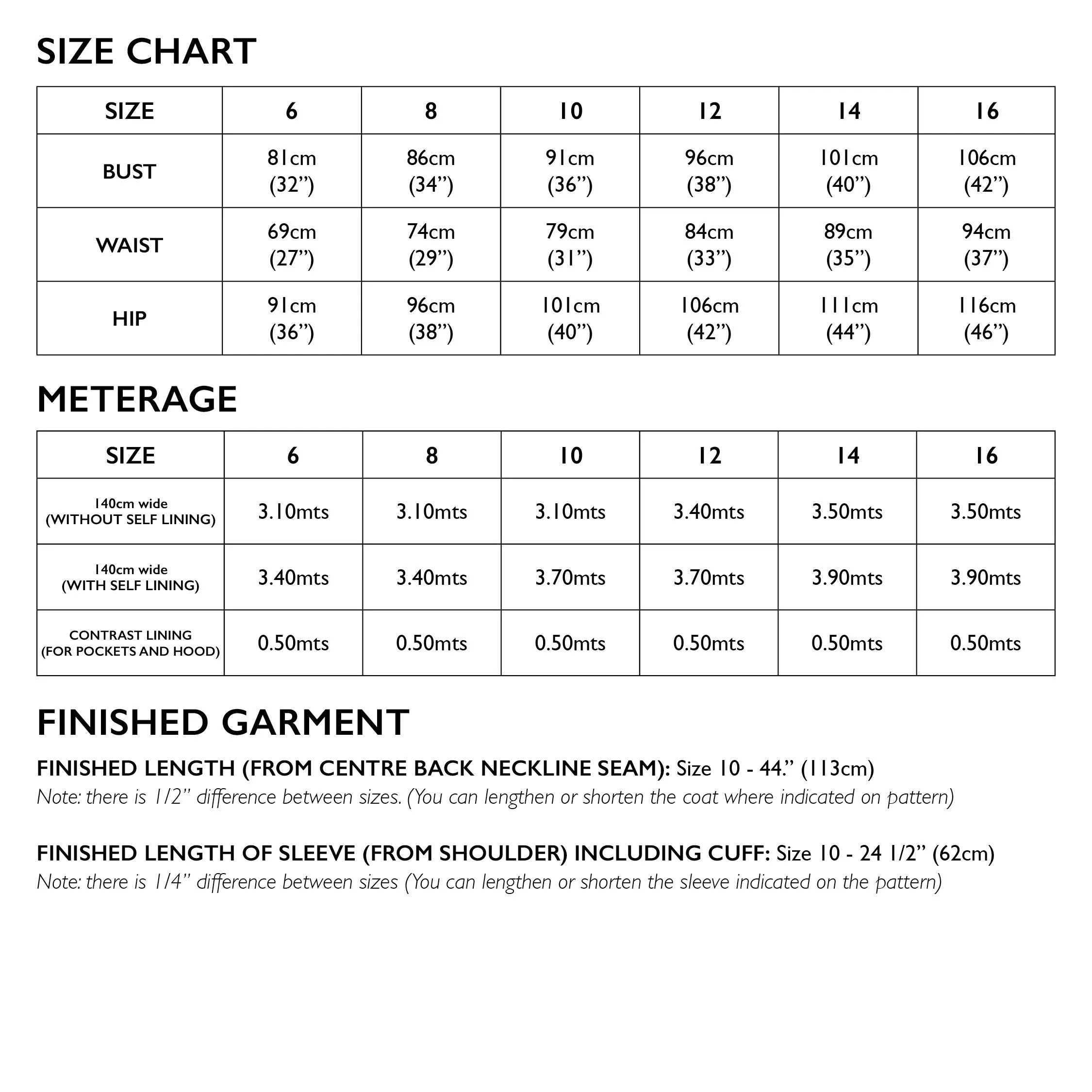 4229 Melbourne Trench Coat Pattern