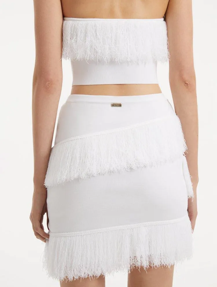 Arlo White Skirt