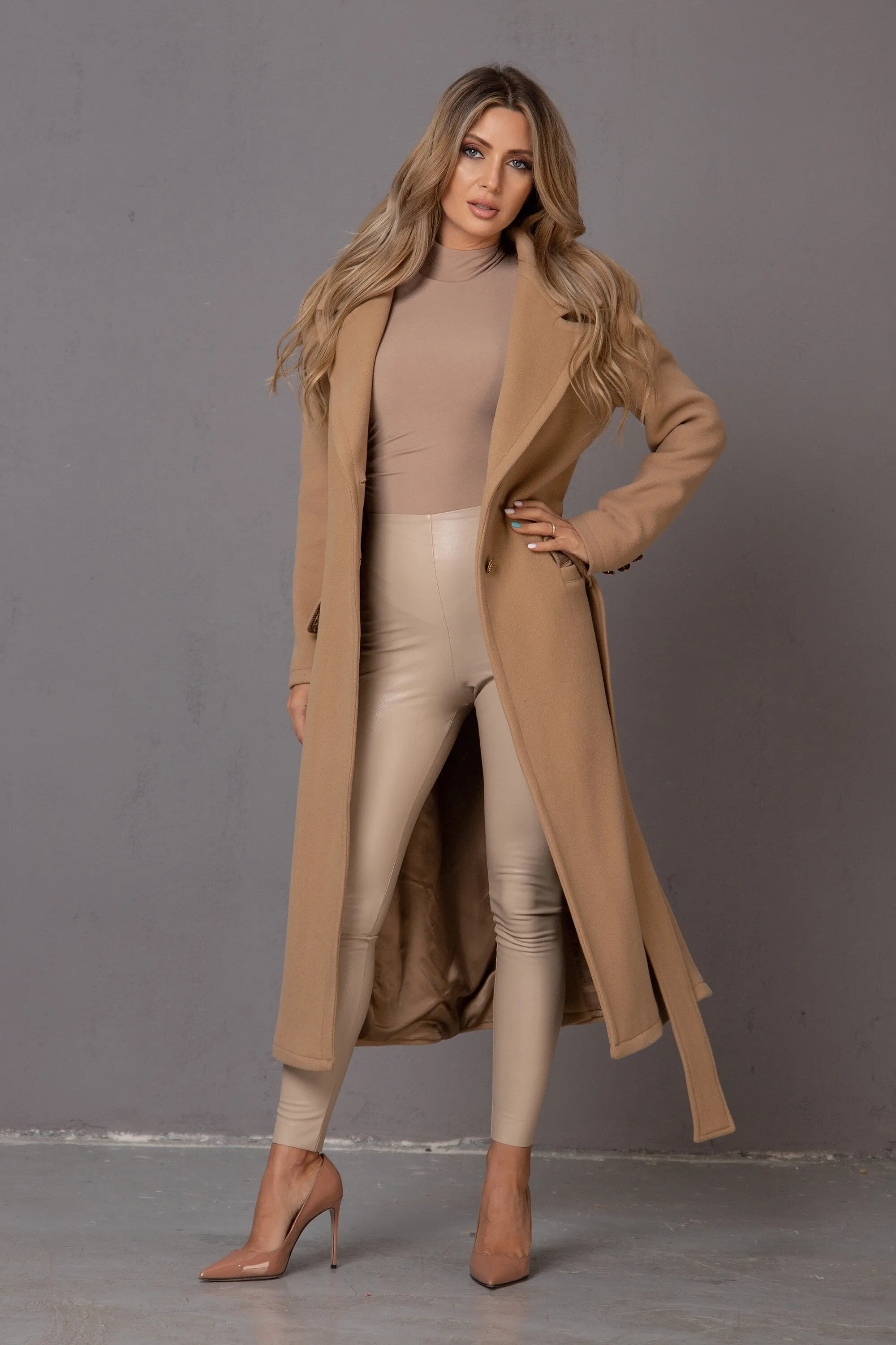 CALF LENGTH OVERCOAT