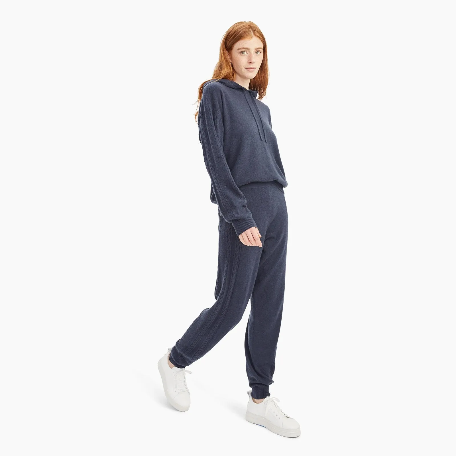 Cashmere Cable Jogger