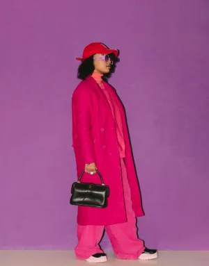 Cherry long coat