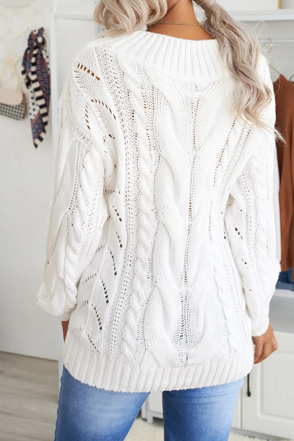 Chunky Oversized Pullover Sweater