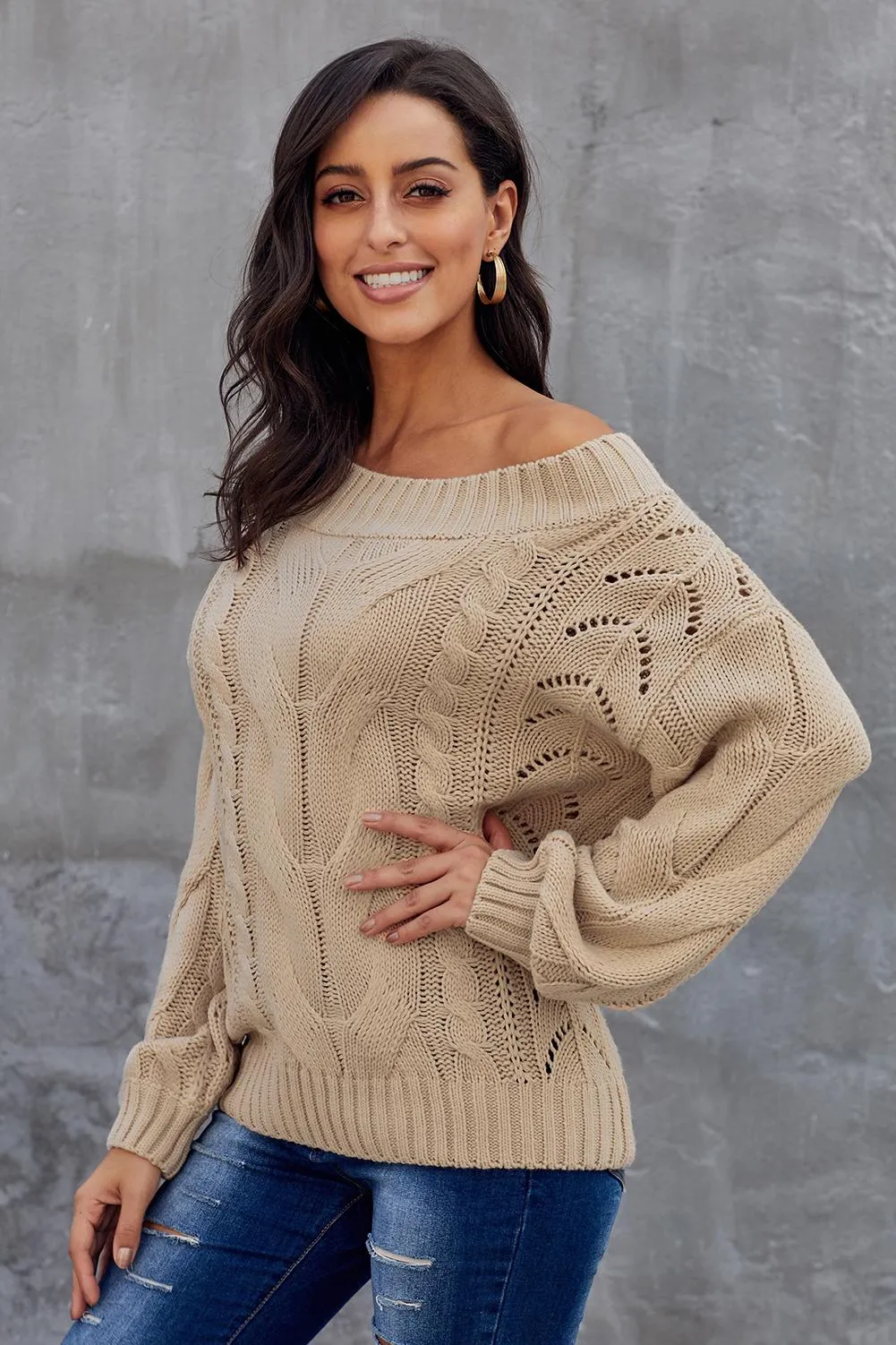 Chunky Oversized Pullover Sweater