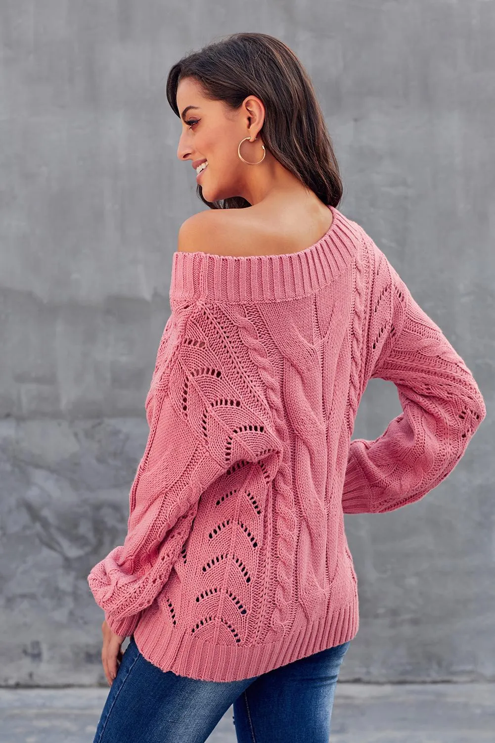 Chunky Oversized Pullover Sweater