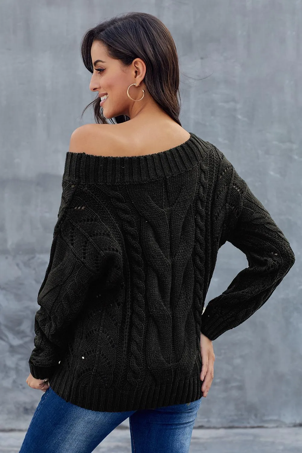 Chunky Oversized Pullover Sweater