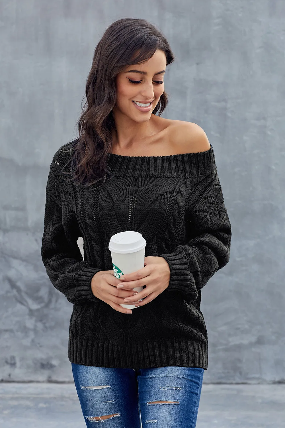 Chunky Oversized Pullover Sweater