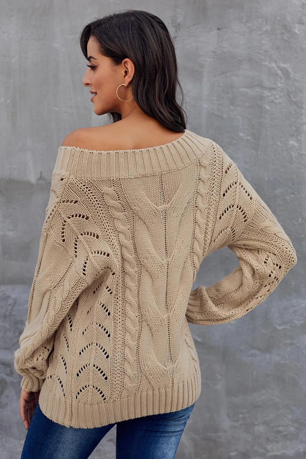 Chunky Oversized Pullover Sweater