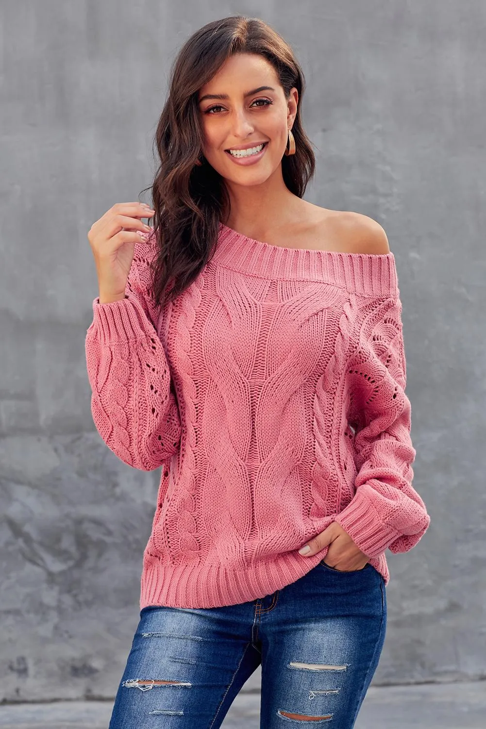 Chunky Oversized Pullover Sweater