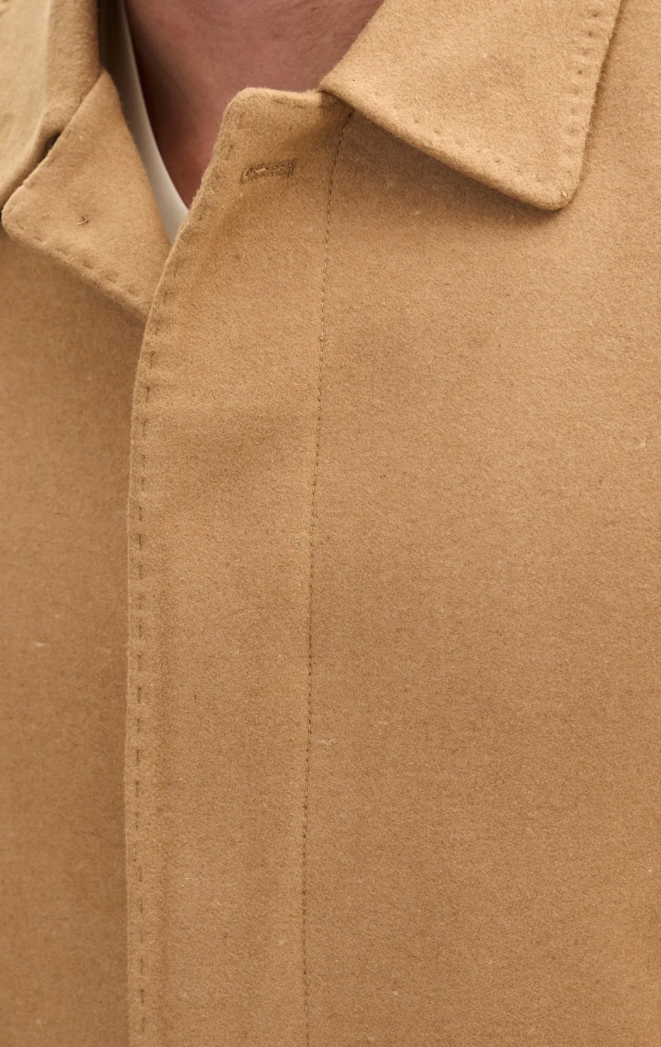 Classic Pea Coat - Camel