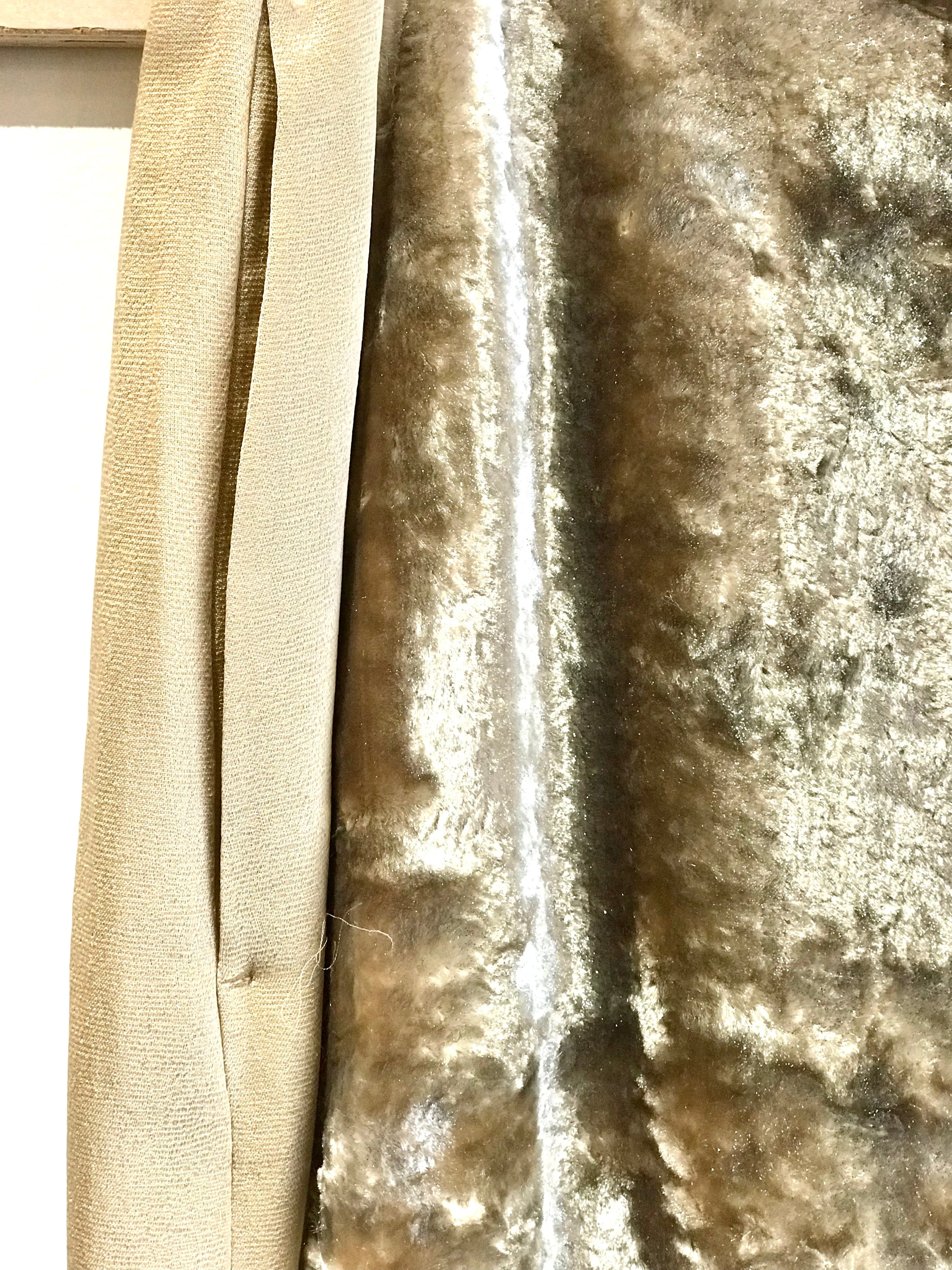 Dries Van Notten Gold Skirt