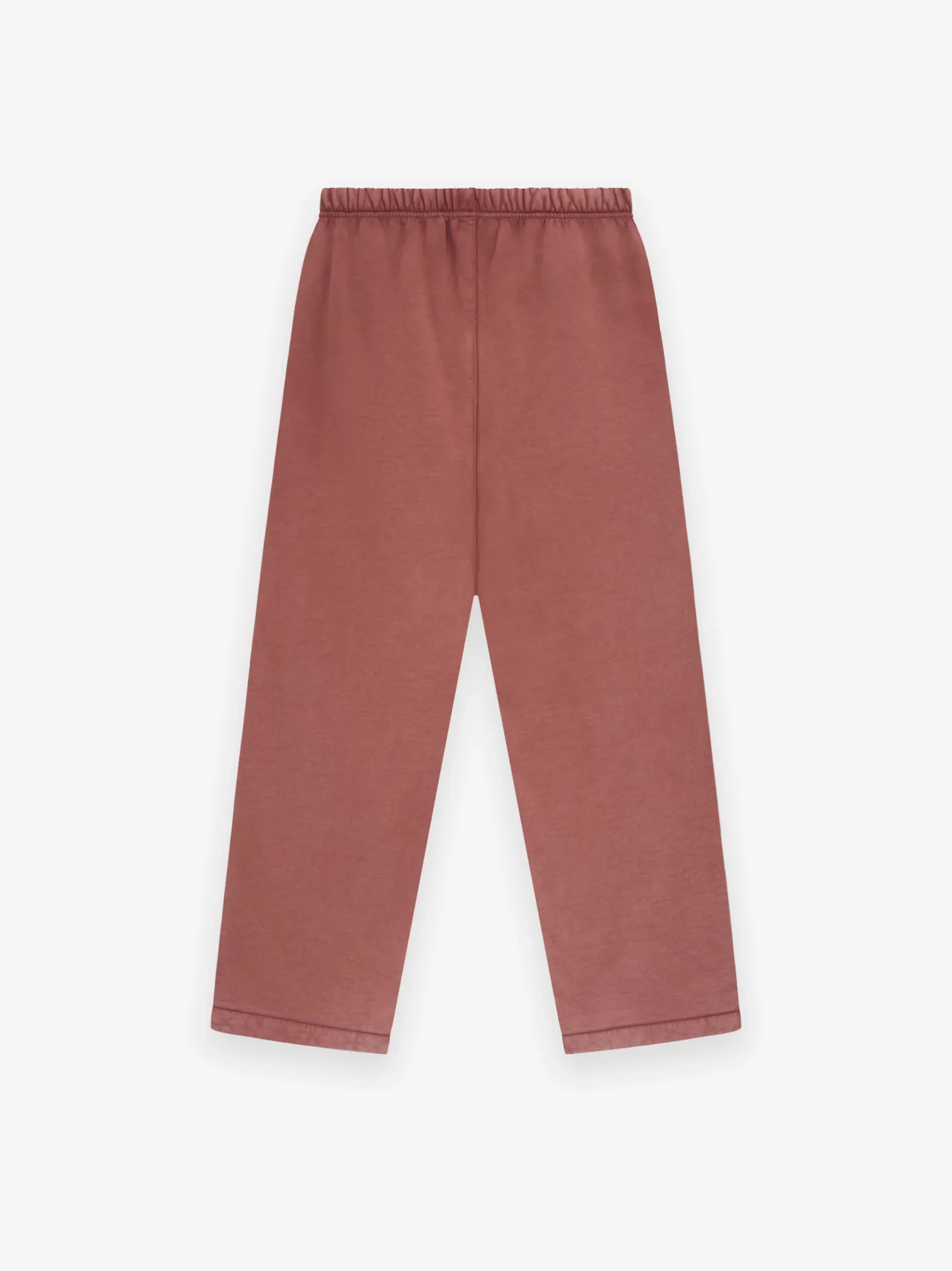 Fear of God Essentials Heavy Fleece Relaxed Sweatpants in Crimson