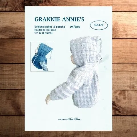 Grannie Annie 176 - Jacket and Poncho