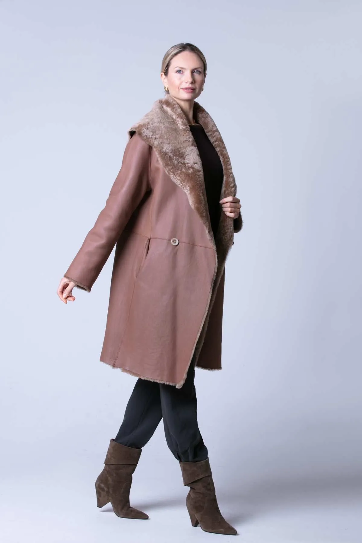 Isabella Shearling Coat