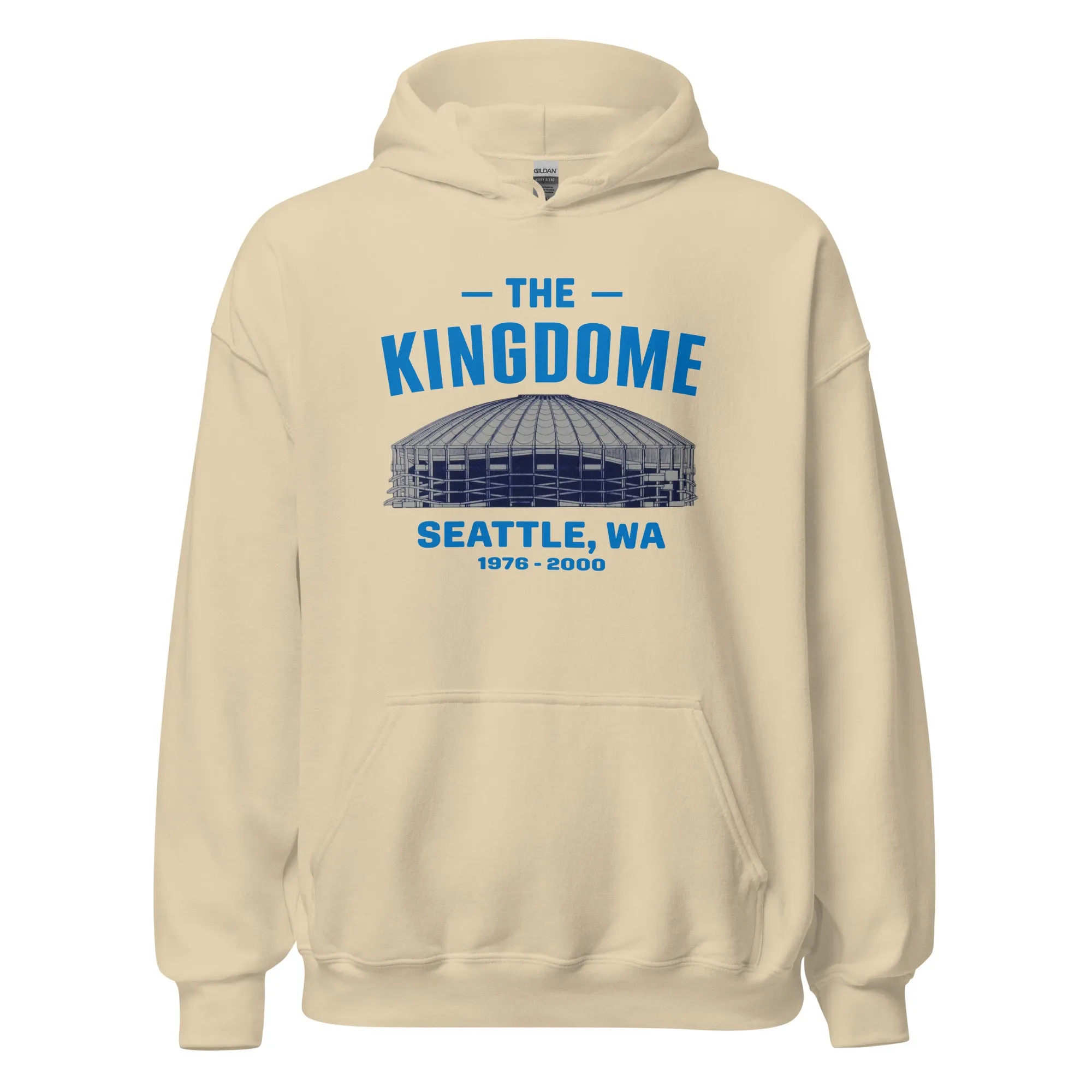 Kingdome Hoodie - Seattle, WA | Retro Baseball Stadium Sweatshirt