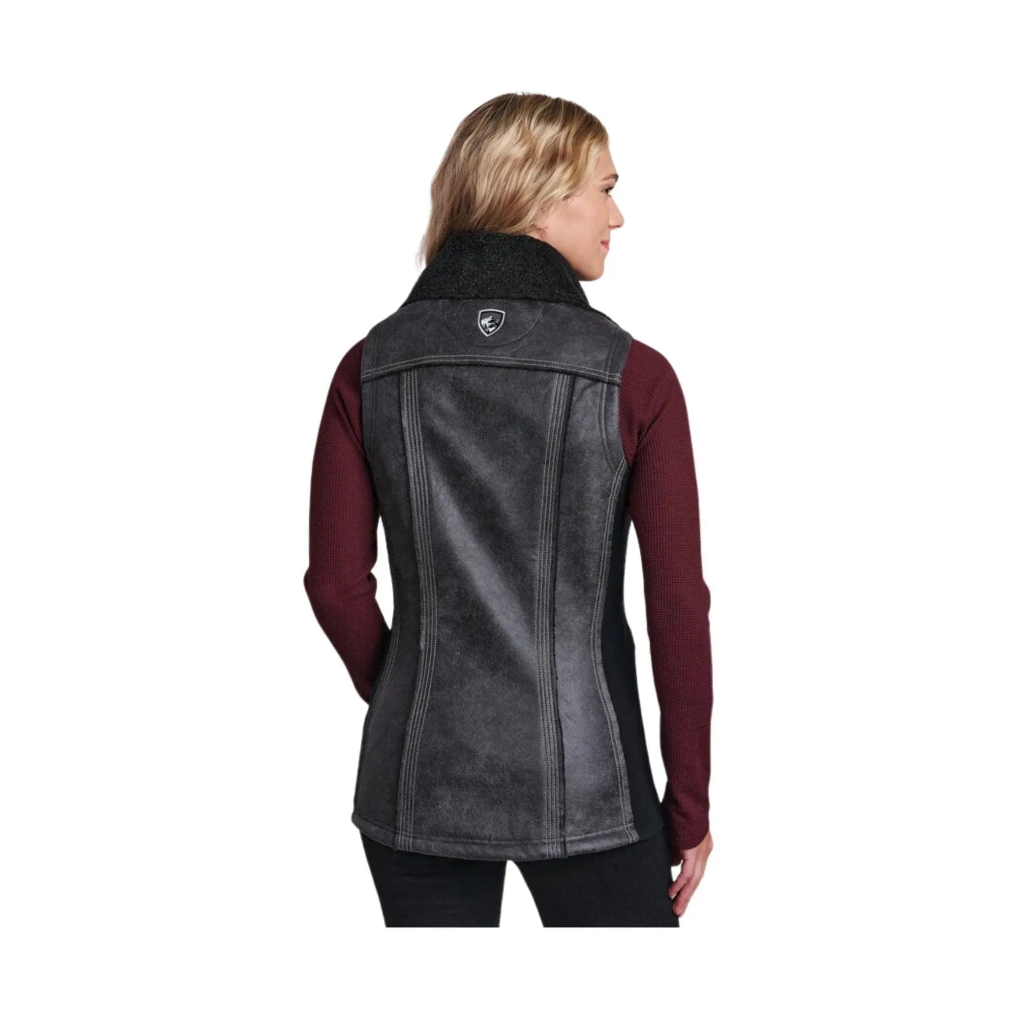 Kuhl Women's Dani Sherpa Vest - Raven