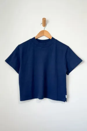 Le Bon Shoppe - Sunset Mock Neck Tee (Midnight)