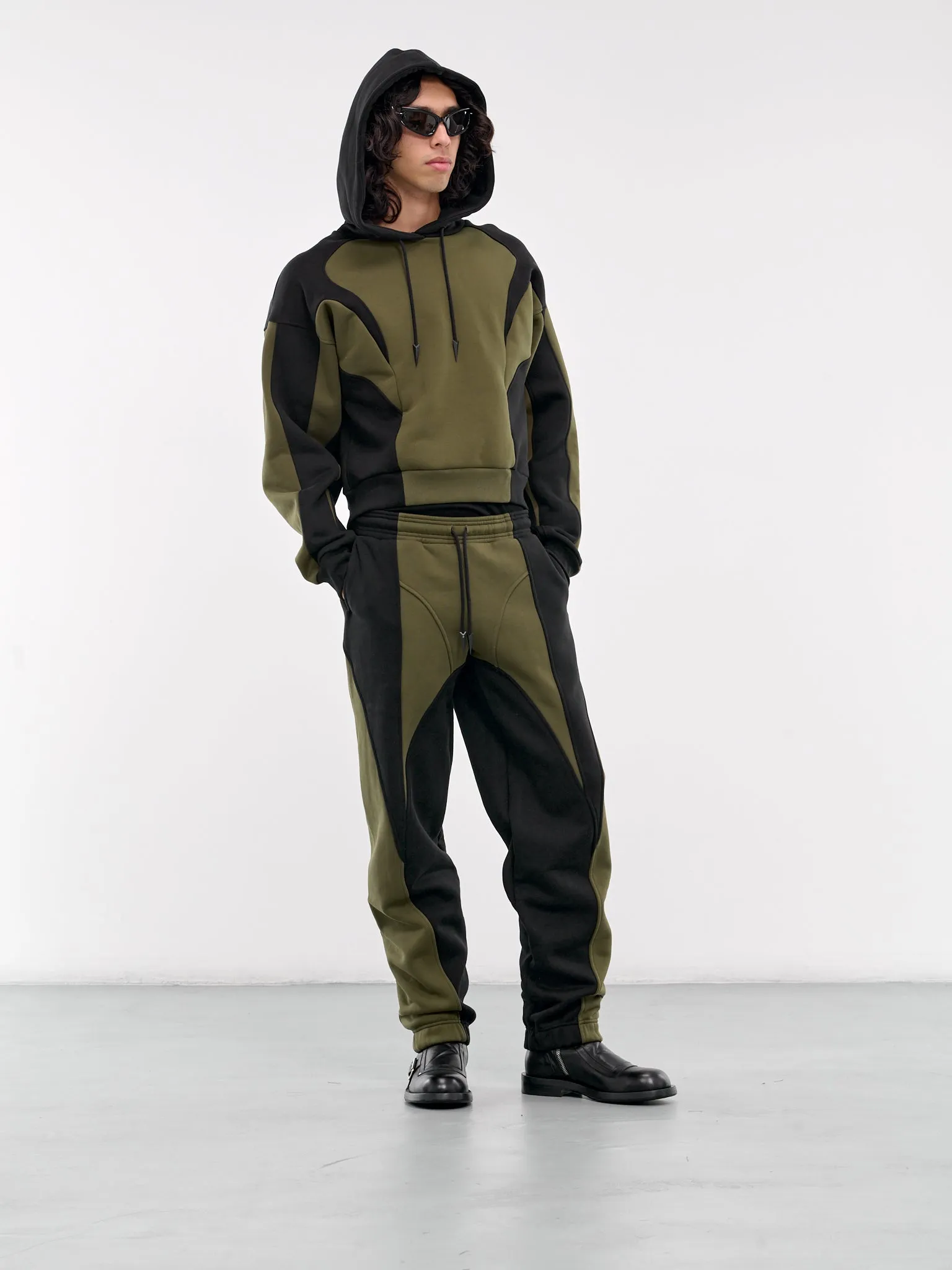 Light Fleece Track Pants (24F3PA0462640-MILITARY-GREEN)