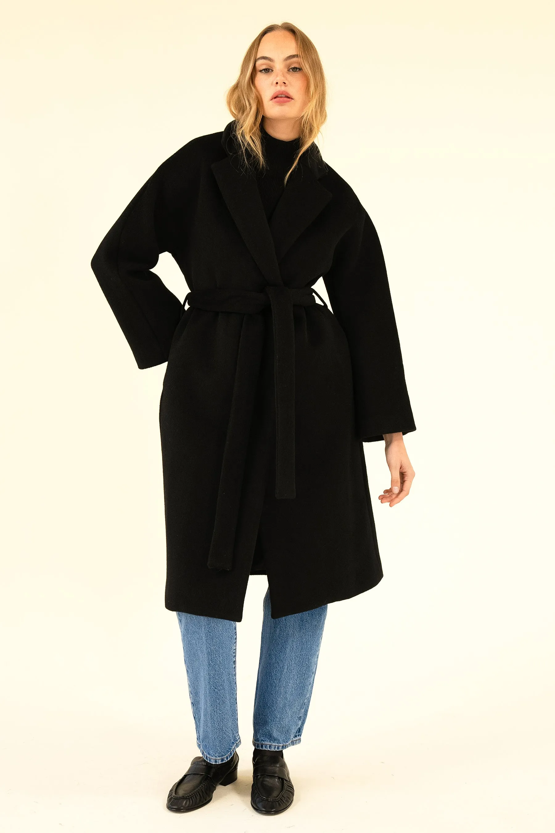 MABE COAT - NOIR