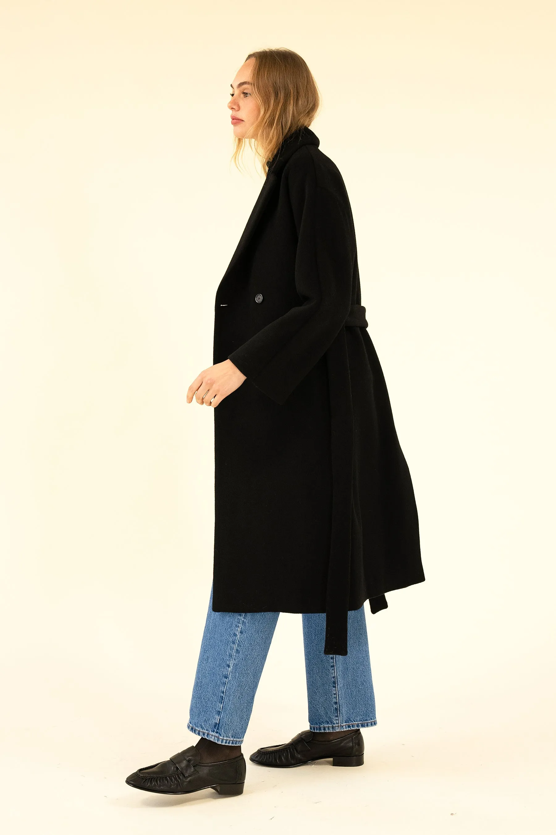 MABE COAT - NOIR