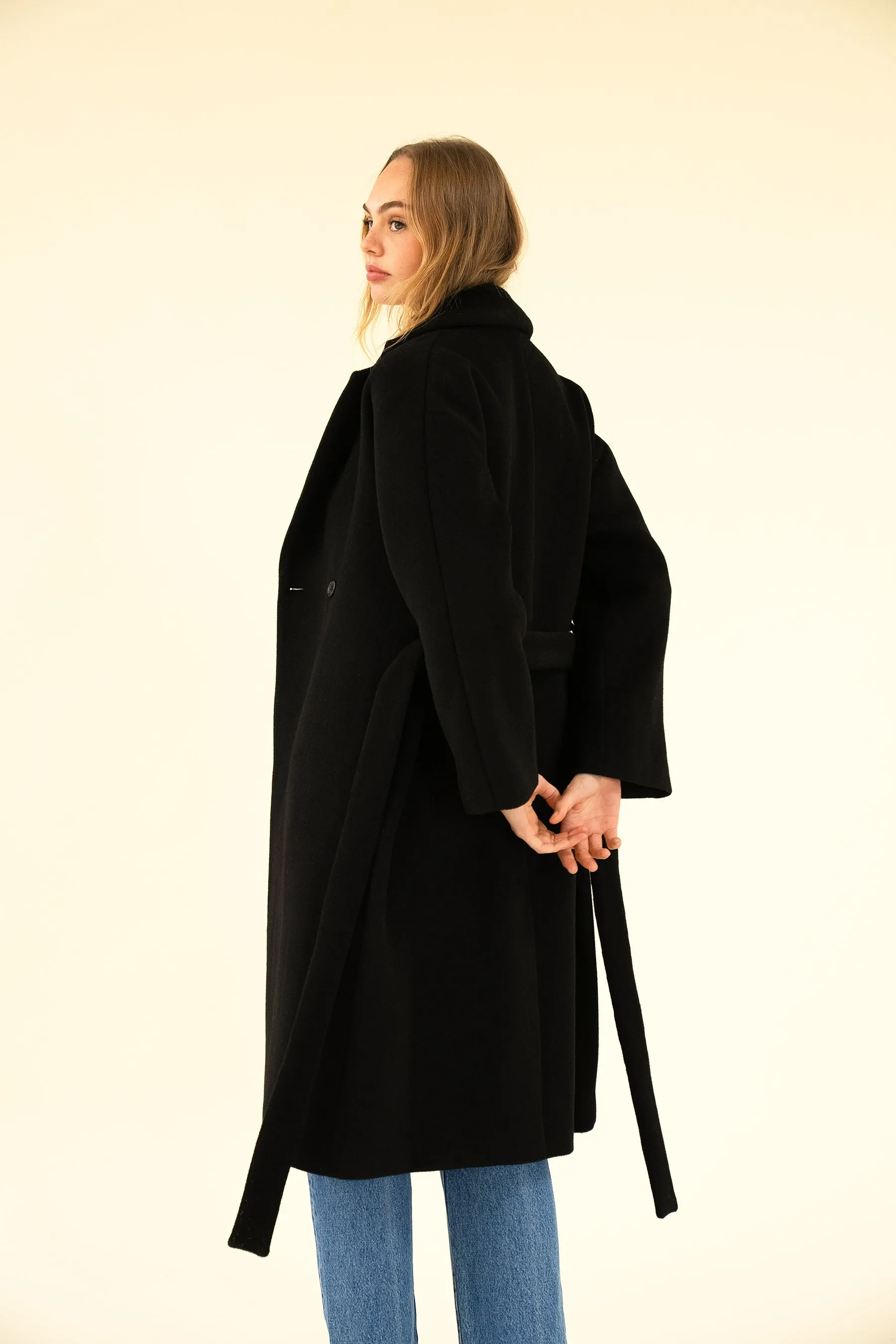 MABE COAT - NOIR