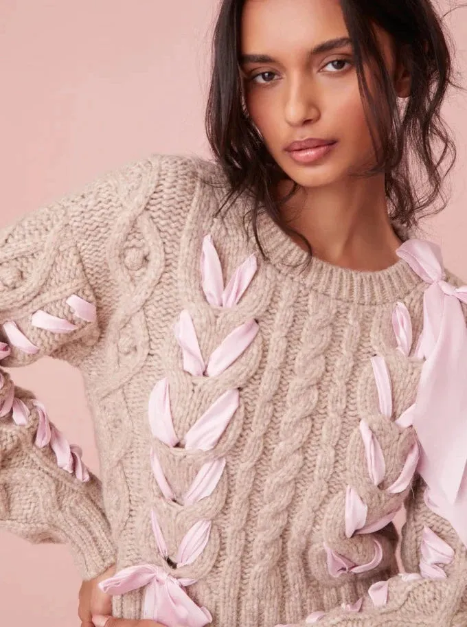 PARSON RIBBON PULLOVER SWEATER