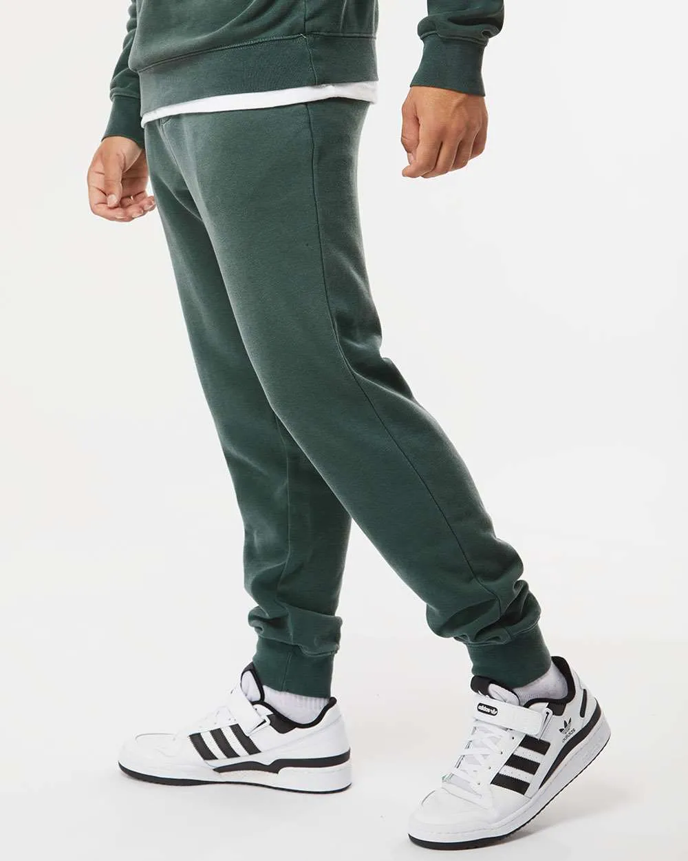 Pigment-Dyed Fleece Pants