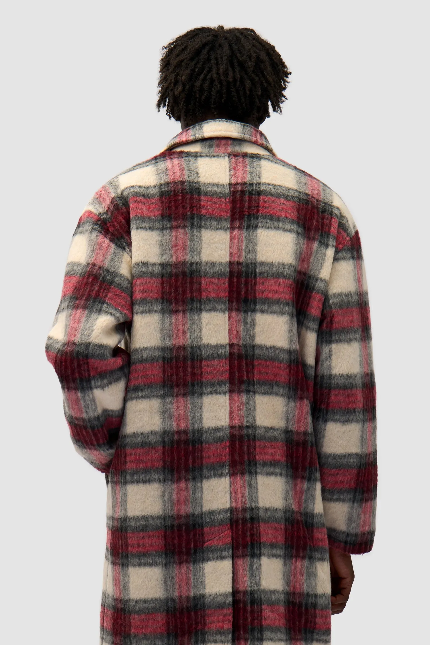 Plaid Coat - Plaid