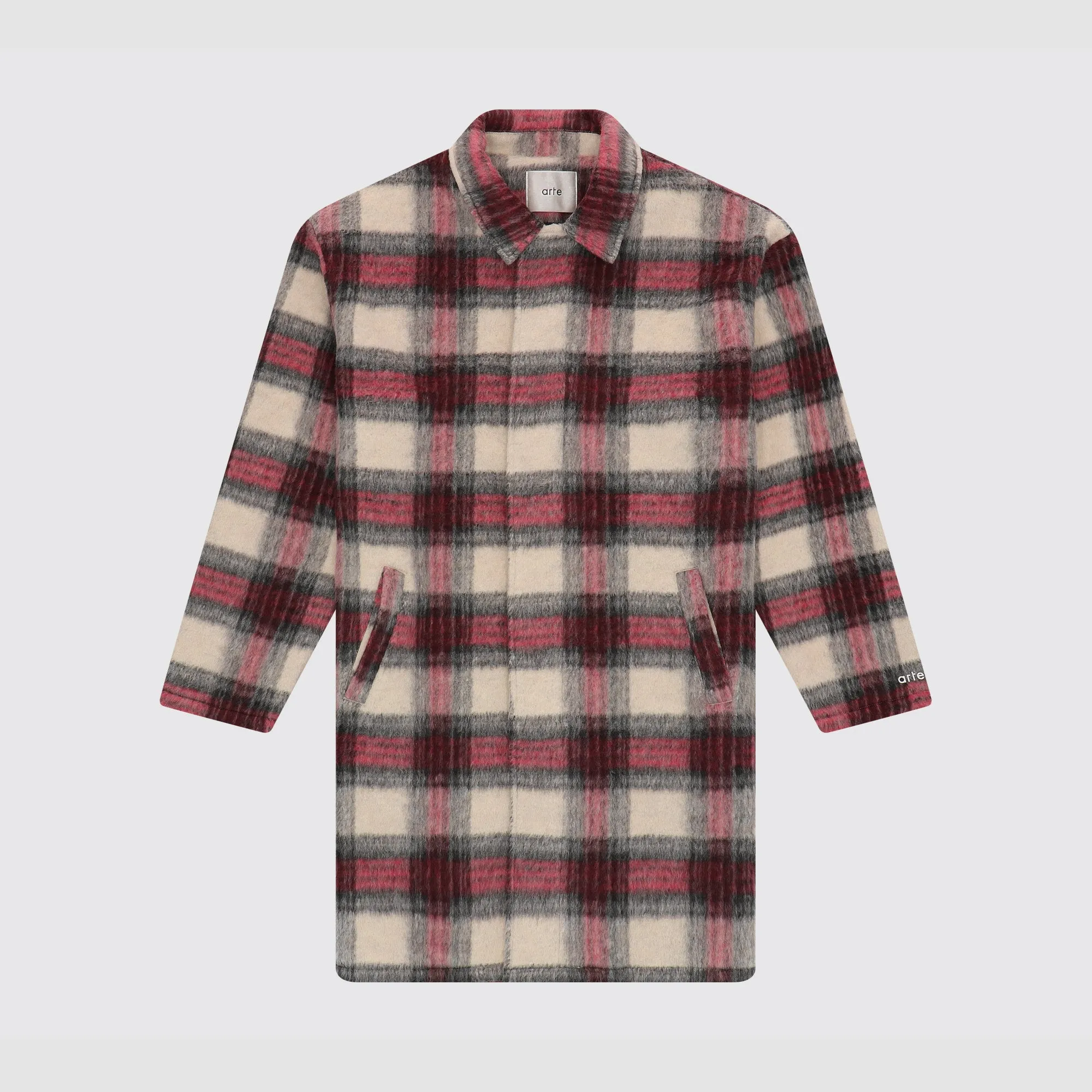 Plaid Coat - Plaid