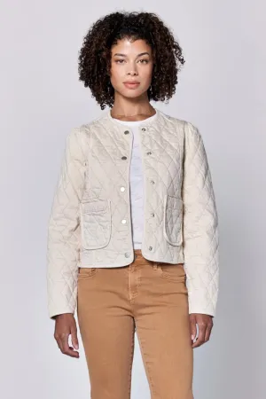 Quilted Puff Sleeve Jacket