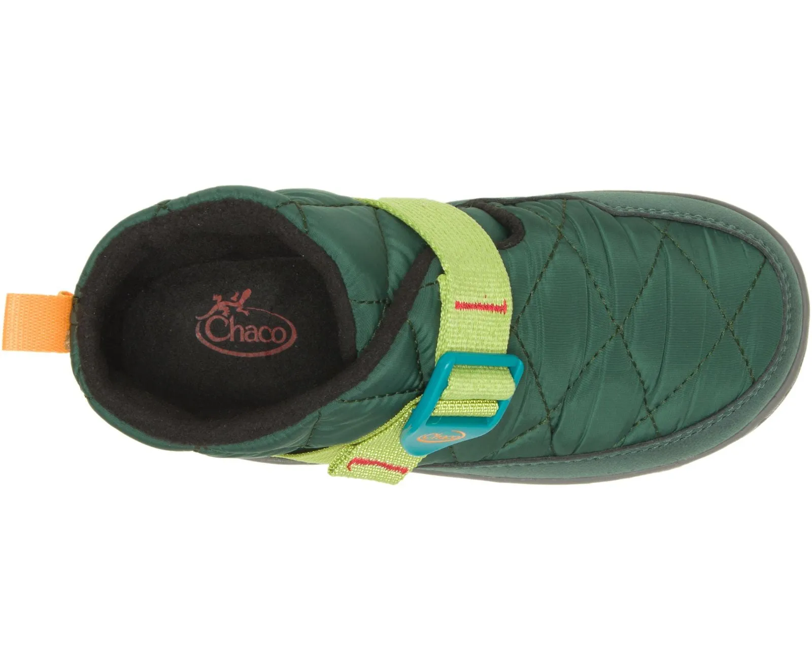 Ramble Puff Kid's Slipper Boot -  Trekking Green