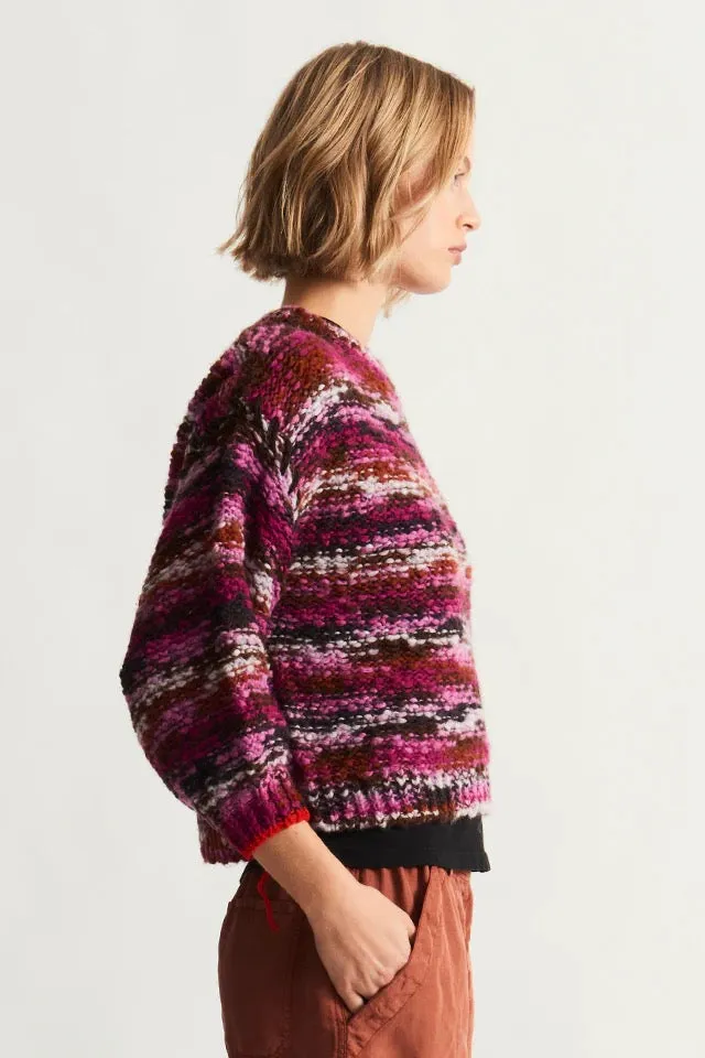 Raquel Allegra Highland Pullover Berry Multi