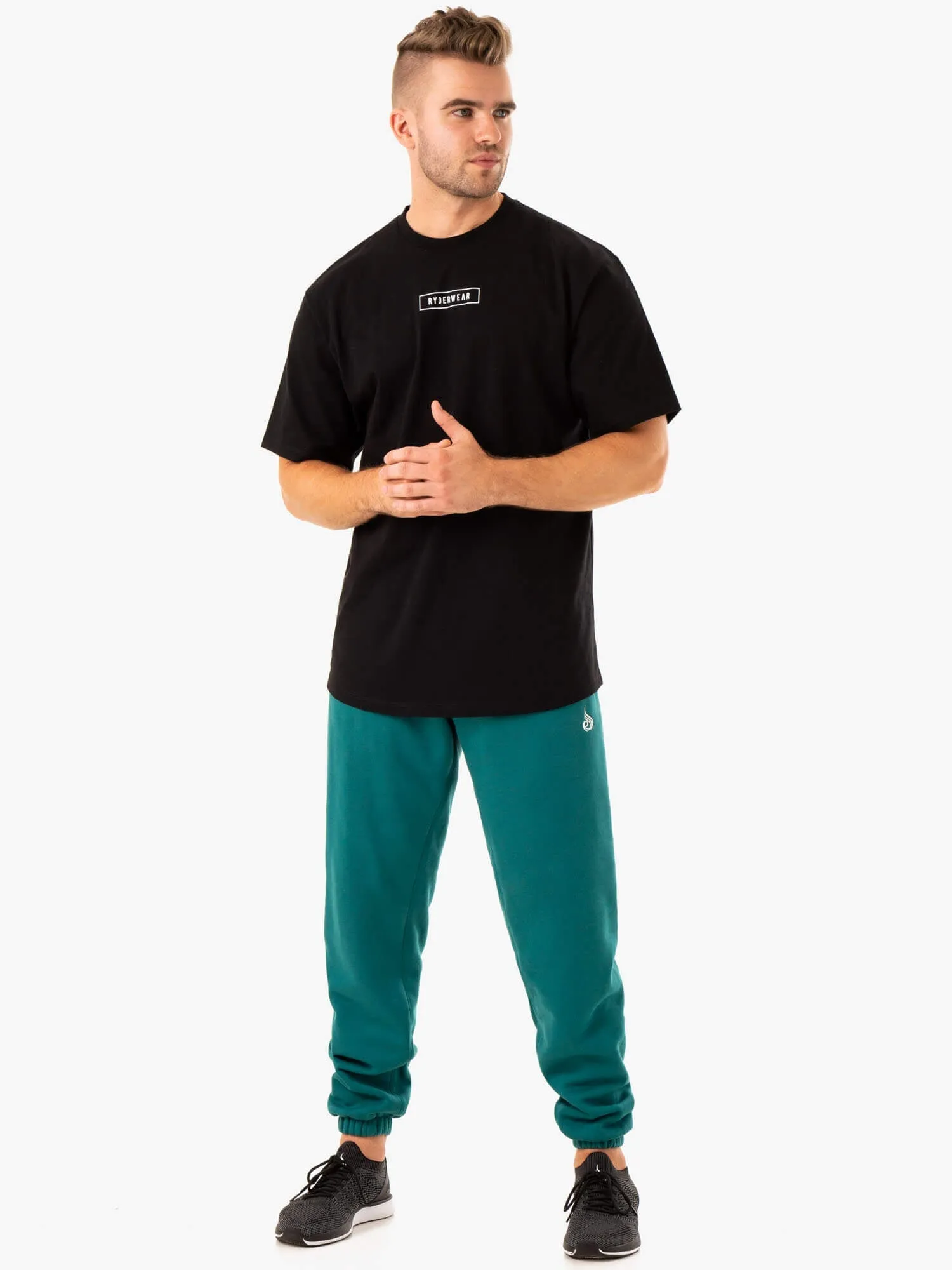 Recharge Relaxed Track Pant - Teal