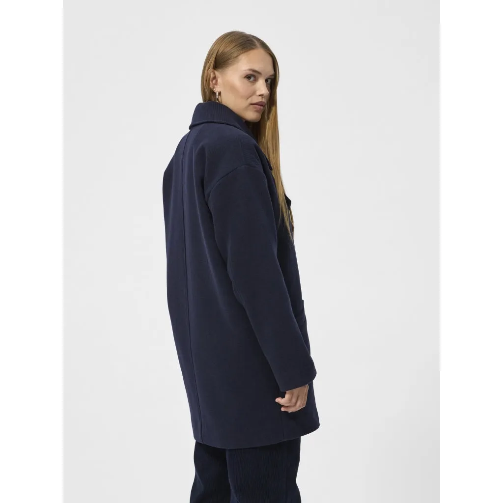 Senta Coat - Dark Navy