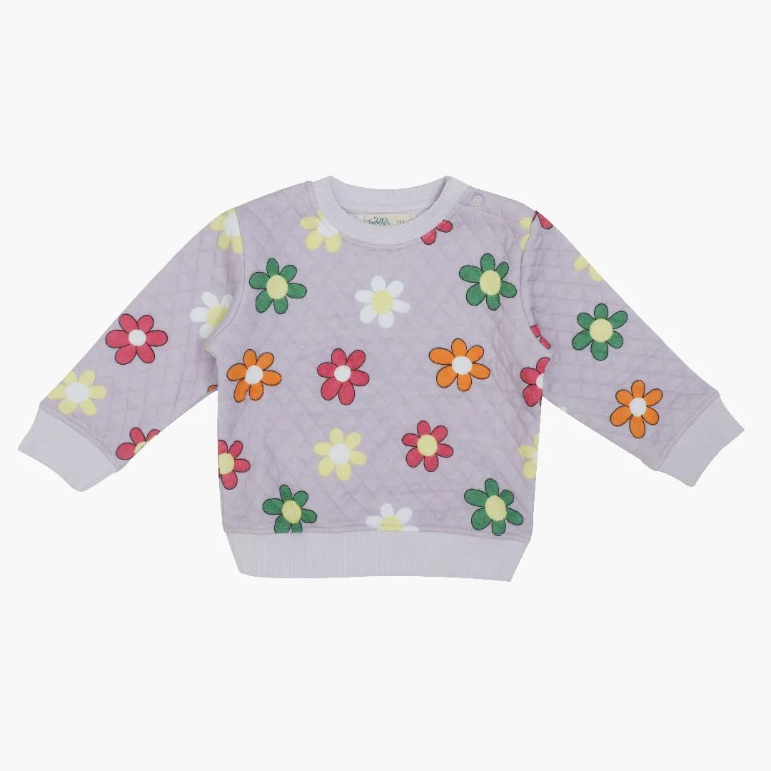 Snuggle Puff - Quilted Full sleeve top and pants for kids