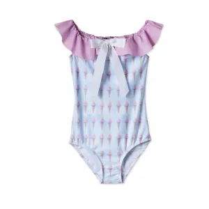 Stella Cove Girls Ice Cream One Piece Swimsuit