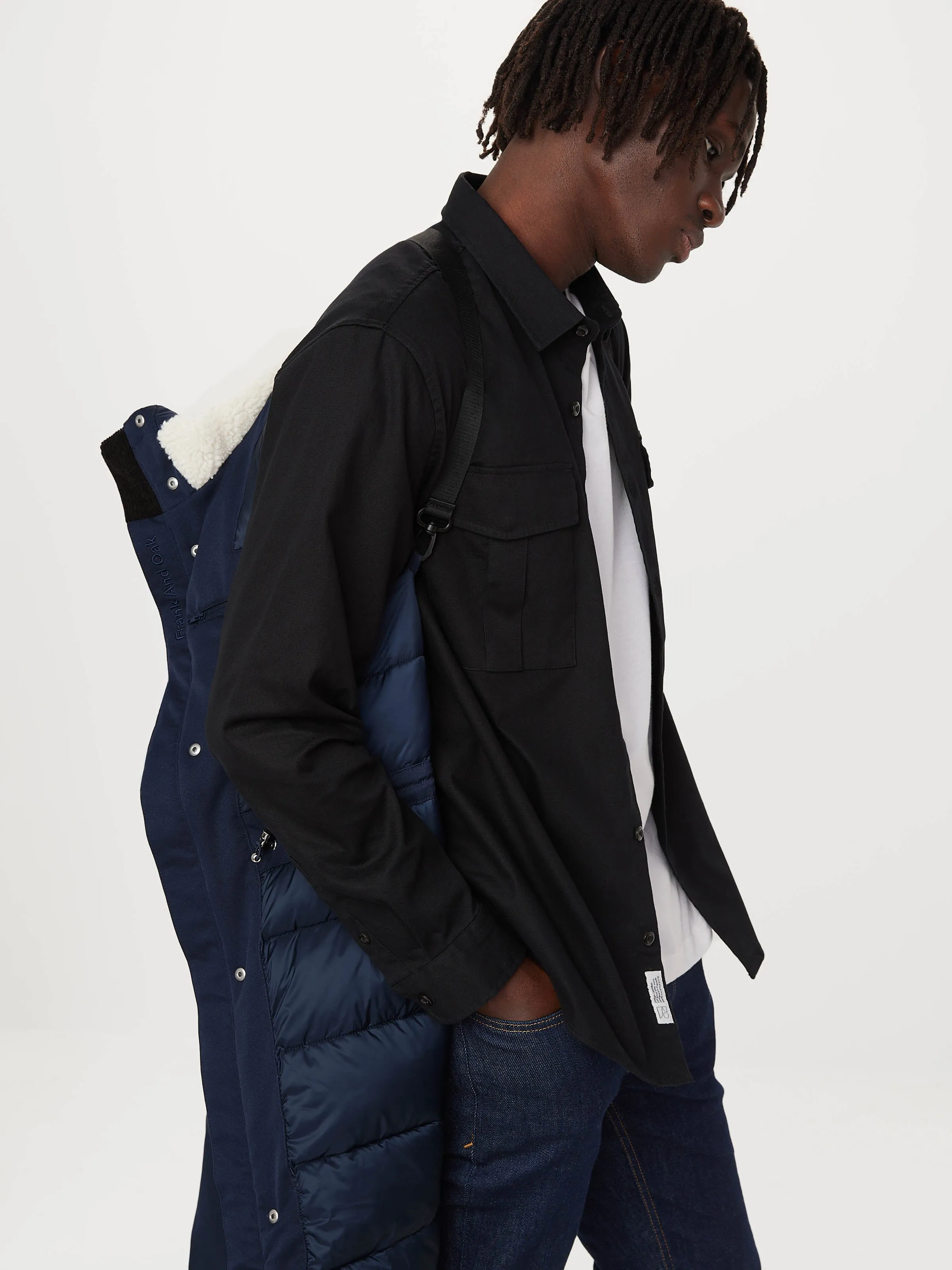 The Alpine Parka in Space Blue