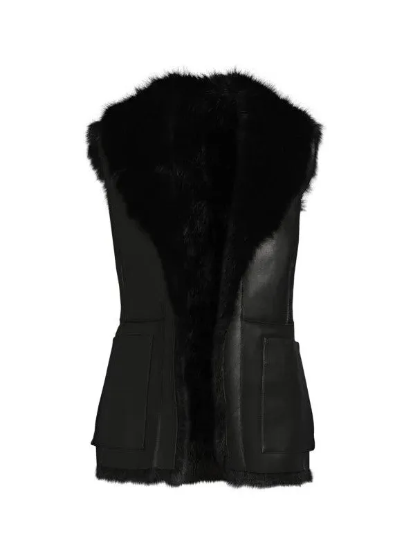 VERONA - Reversible Faux Shearling Vest