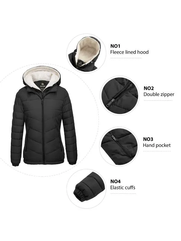 Women's Winter Coats Hooded Windproof Puffer Jacket Valley III